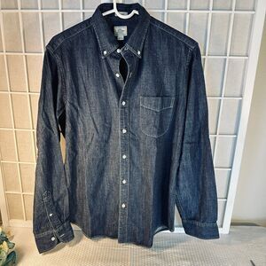 J. Crew 100% Cotton Button Down Shirt Size Medium